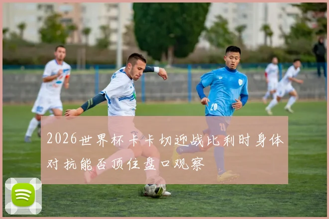 2026世界杯卡卡切迎战比利时身体对抗能否顶住盘口观察